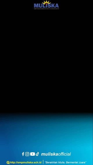 Halo Sobat Muliska 🤗 
Semangat hari baru, Setiap hari baru adalah kesempatan untuk menjadi lebih baik.

#muliska #surakarta #smpmuhammadiyah #haribarusemangatbaru #spmb2026